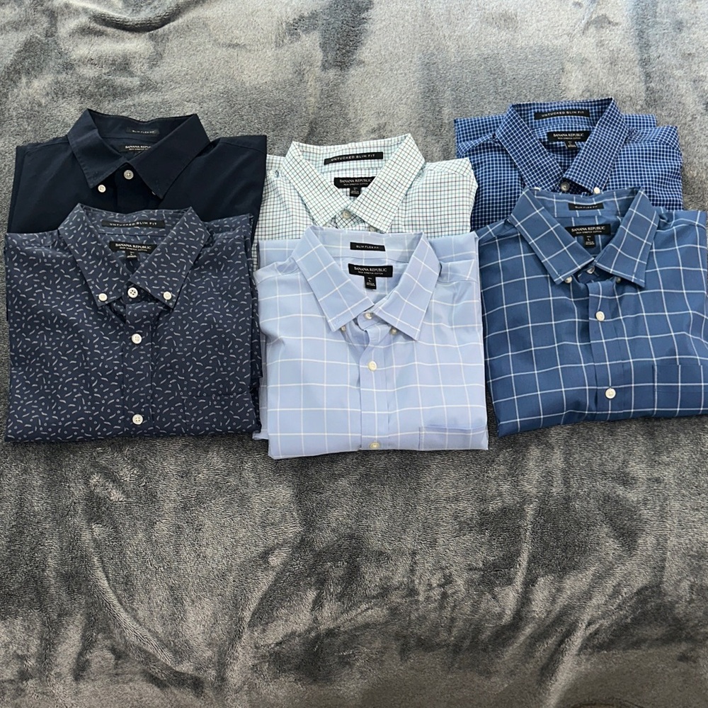 Banana Republic Men's Button Down Bundle